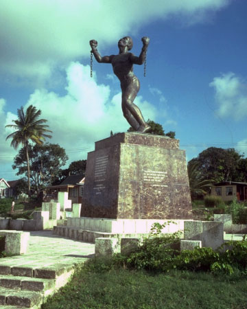 Emancipation monument, Barbados