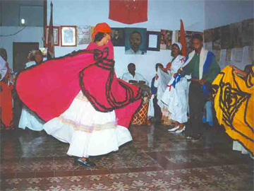 Dance in La Caridad de Oriente, Santiago de Cuba