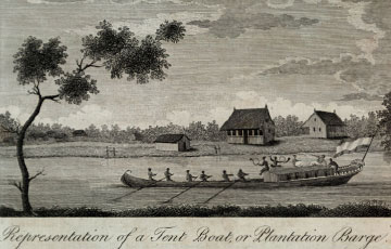 “Representation of a Tent Boat, or Plantation Barge”
