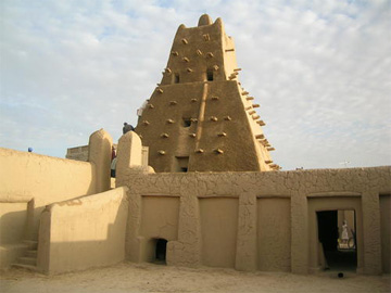 The Sankore Mosque in Timbuktu, Mali