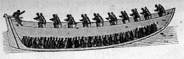 “Section of Embarkation Canoe”
