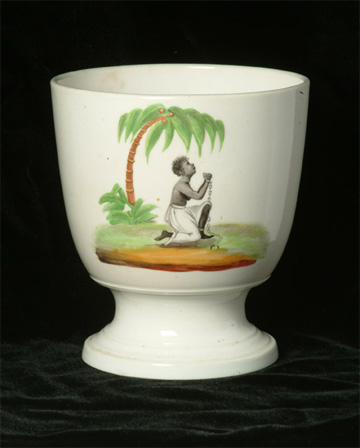 Abolition campaign sugar bowl