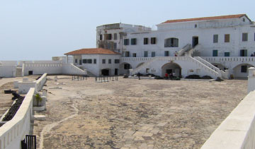Courtyard of the Cape Coast Castle