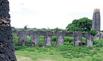 Ruins of the sugar complex